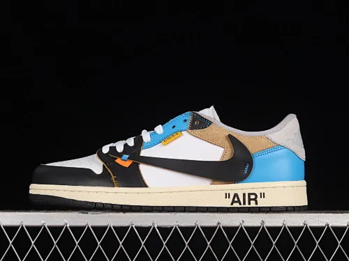 All categories Air Jordan Jordan series basketball shoes Air Jordan 1 Low Air Jordan 1 Low AJ1 Joe 1 customized color low-top classic retro cultural leisure sports basketball shoes CZ0790-108